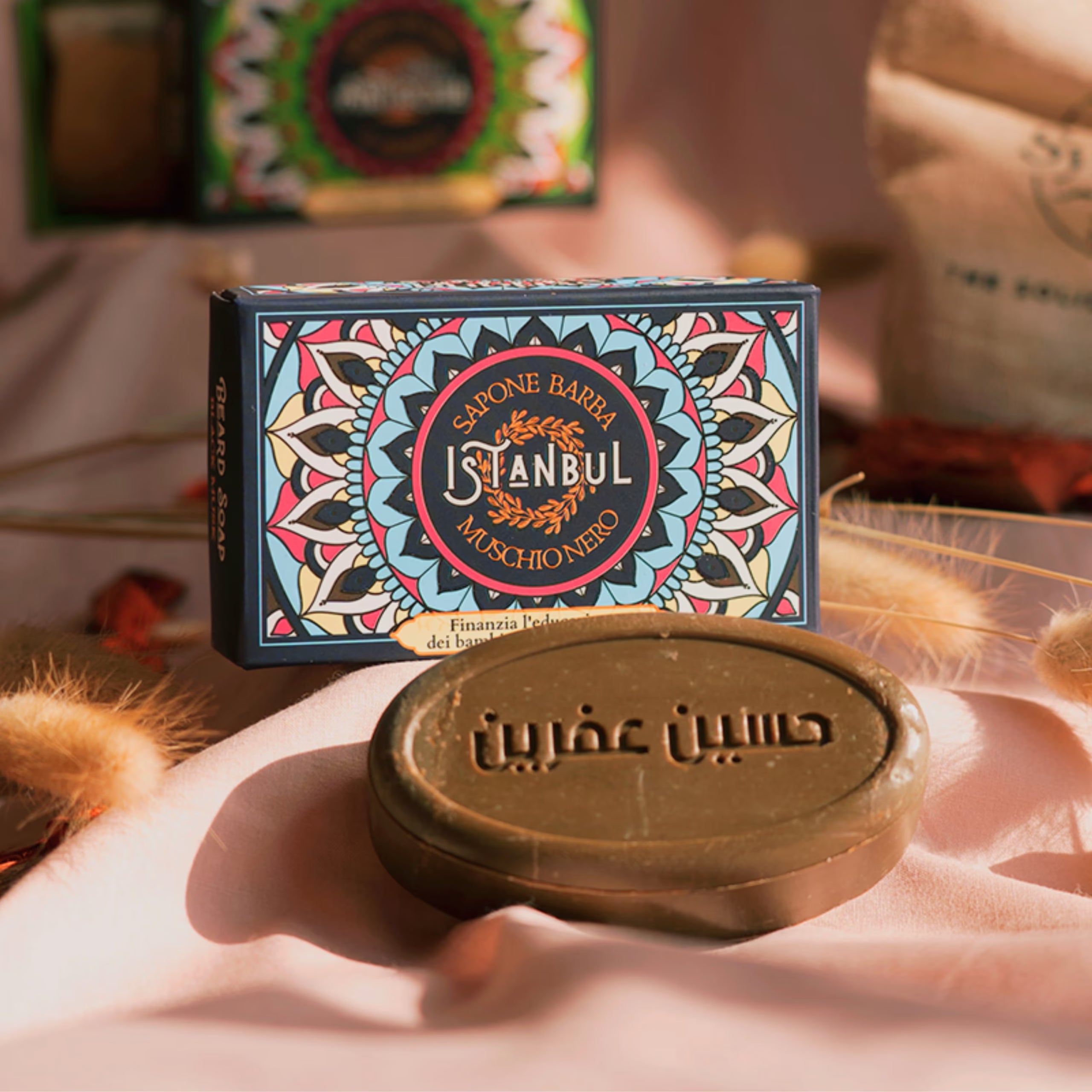 Sapone Di Aleppo Profumato Al Muschio Nero Di Istanbul