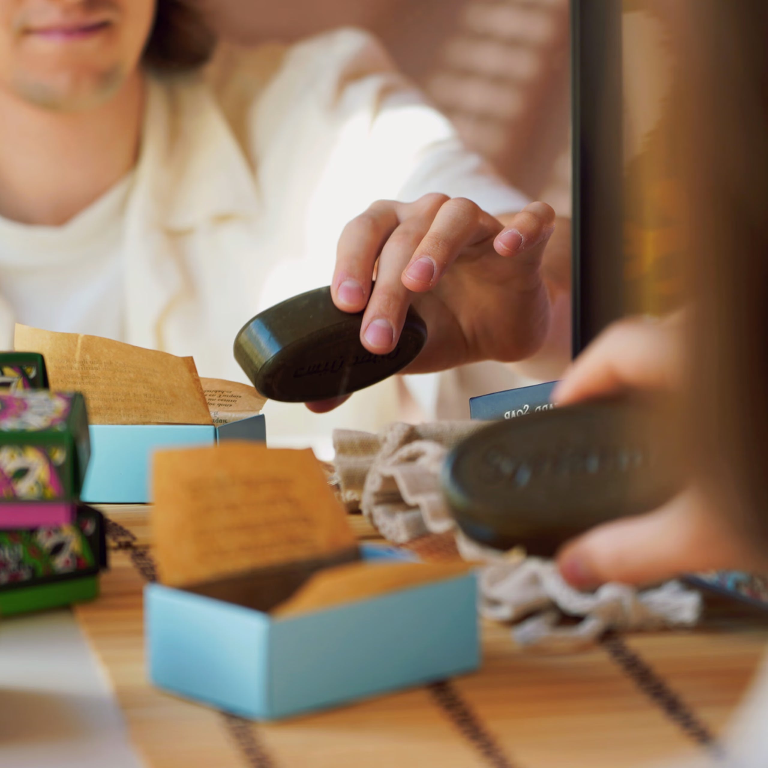 Sapone Di Aleppo Profumato Al Muschio Nero Di Istanbul